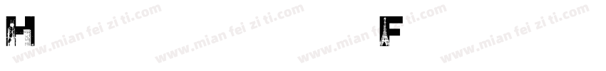 Harris-signature Font字体转换